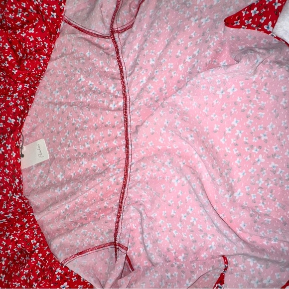 Floral tie front top - Picture 13 of 16